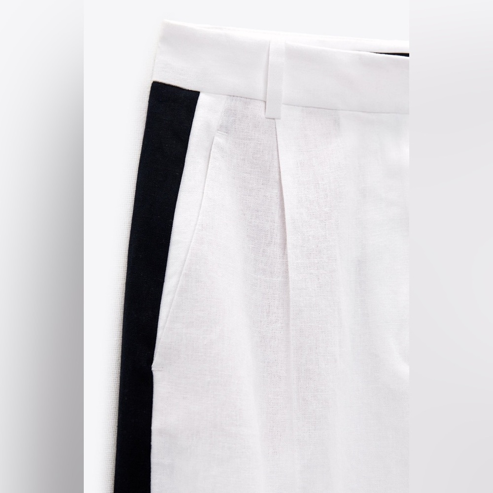 Zara Linen Trousers - Picture 2 of 5